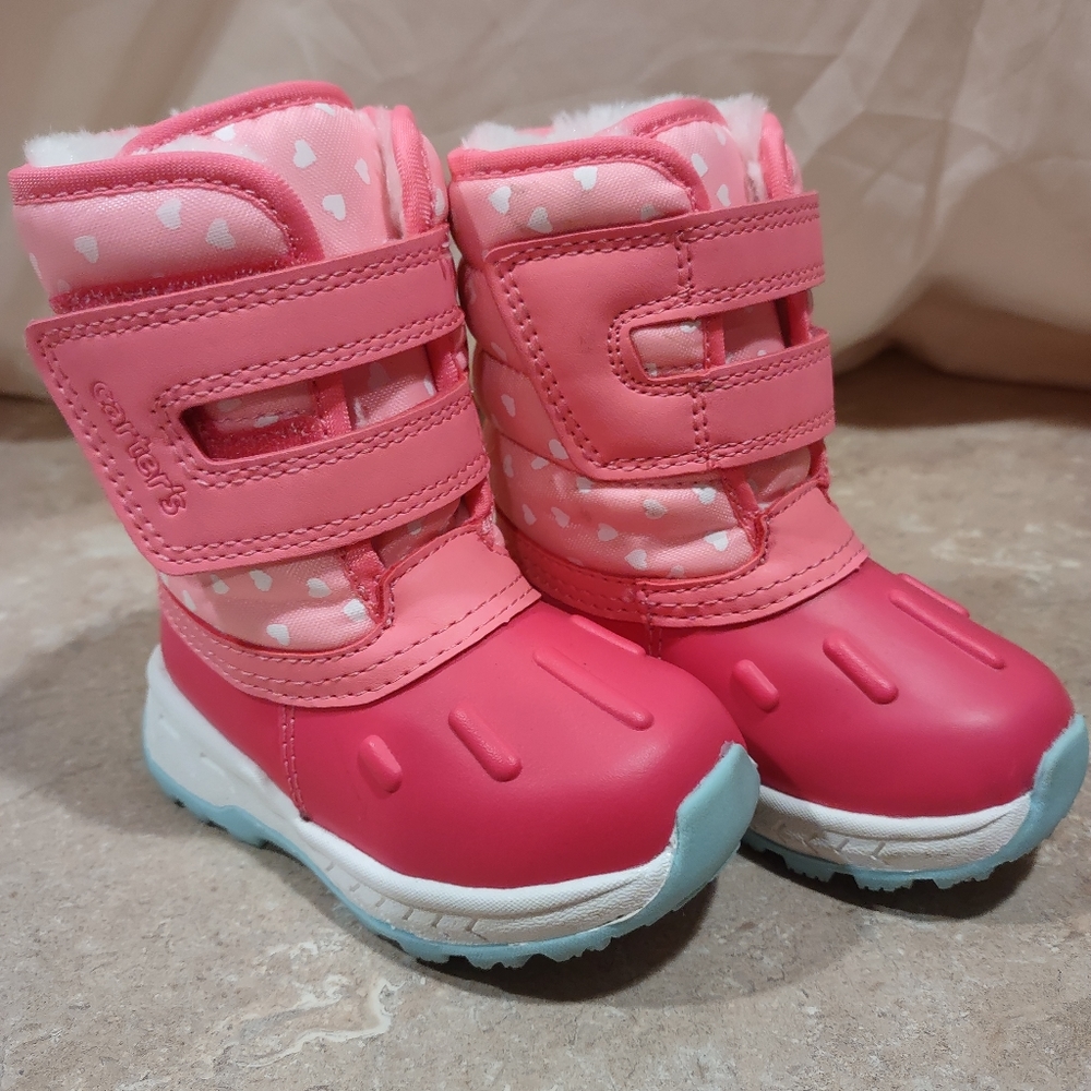 Carter's Pink Snow Boots